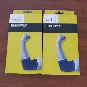 2 Vivi Life Fitness Elbow Support Fits Left or Right Elbow Breathable Fabric